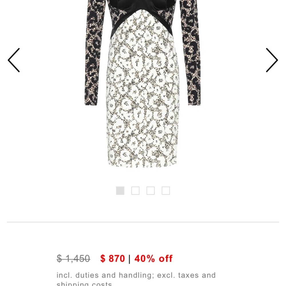 NWT Roberto cavalli dress